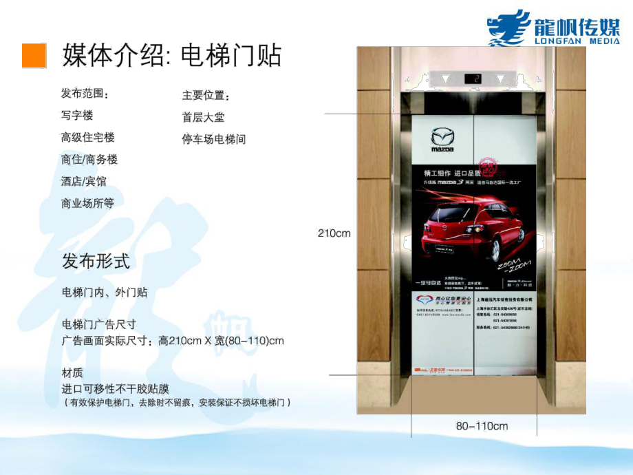 【广告策划】电梯门简介